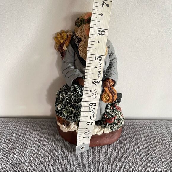 Old Fashioned Pap III 1991 Vintage Santa Sculpture Signed By June McKenna - Picture 8 of 9